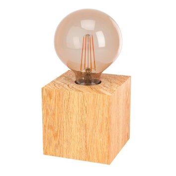 Lampe de table Eglo PRESTWICK Brun, 1 lumière