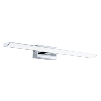 lampe miroir Eglo TABIANO-Z LED Chrome, 1 lumière, Changeur de couleurs