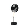 Ventilateur Reality Viking Bois clair, Noir