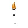 lampe solaire Globo ILLUMA LED Or, Rouille, 1 lumière