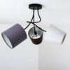 Plafonnier FLIN Noir, 3 lumières