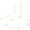 Guirlande Globo LED Blanc, 20 lumières