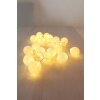 Guirlande Globo LED Blanc, 20 lumières
