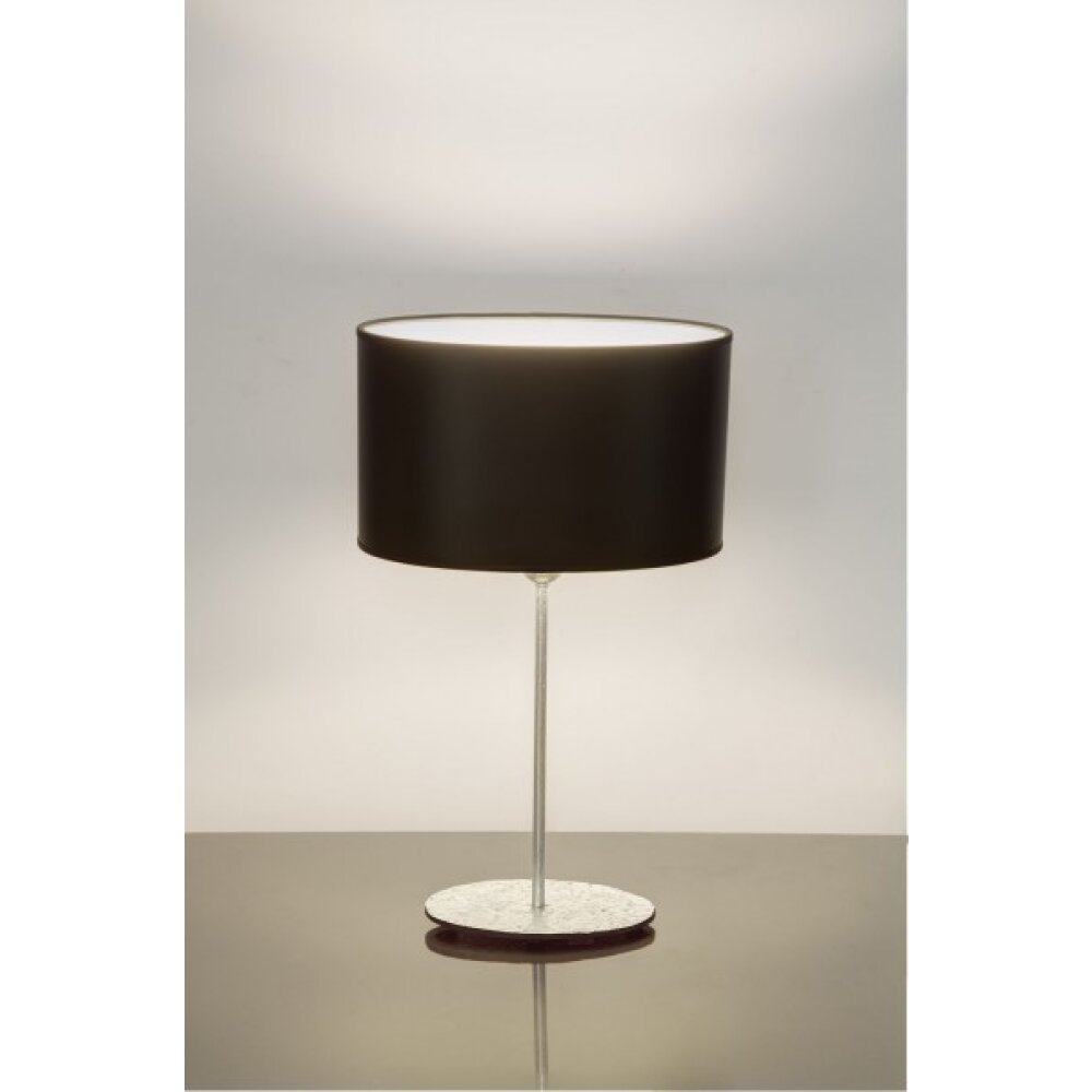 Lampe de table Holländer MATTIA OVAL Argenté, 1 lumière main product photo