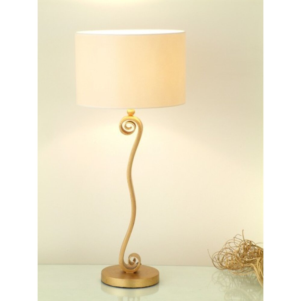 Lampe de table Holländer TROFEO Or, Blanc, 1 lumière main product photo