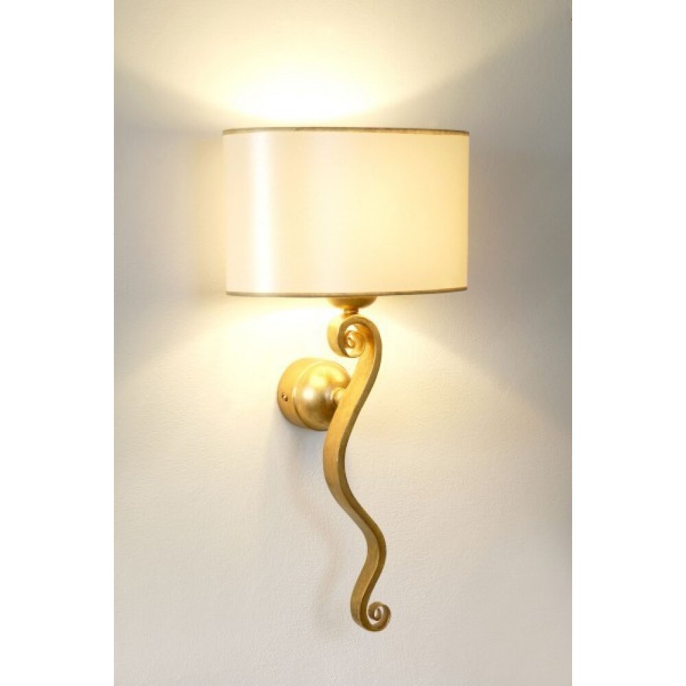 Applique murale Holländer TROFEO Or, Blanc, 1 lumière main product photo