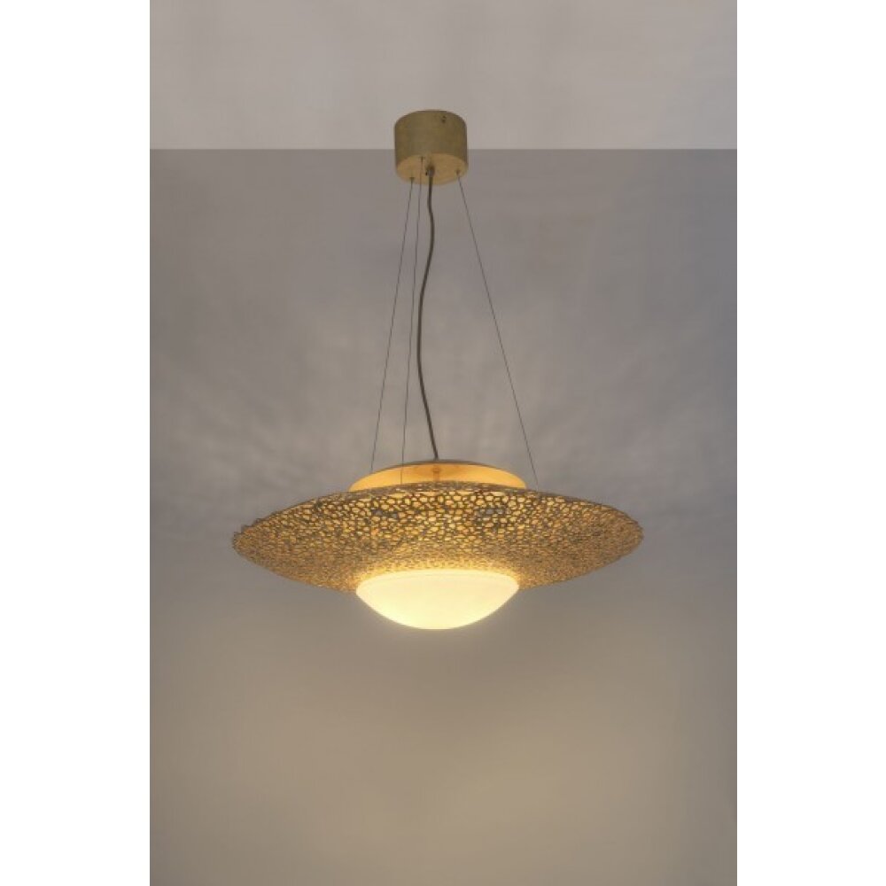 Suspension Holländer UTOPISTICO Or, 2 lumières main product photo