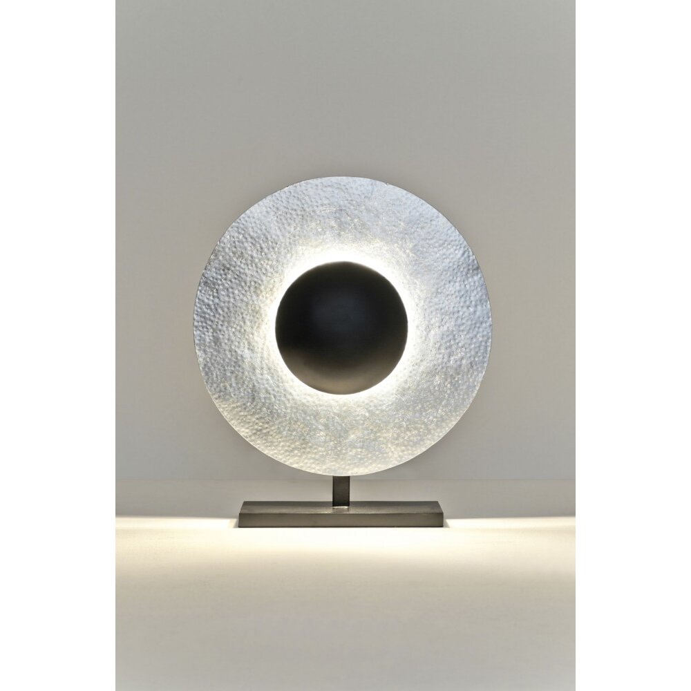 Lampe de table Holländer VILLINO Argenté, 3 lumières main product photo