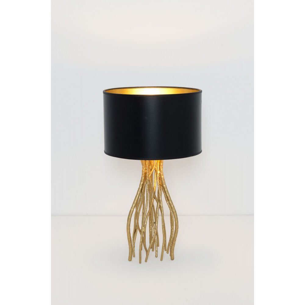 Lampe de table Holländer CAPRI Or, 1 lumière main product photo