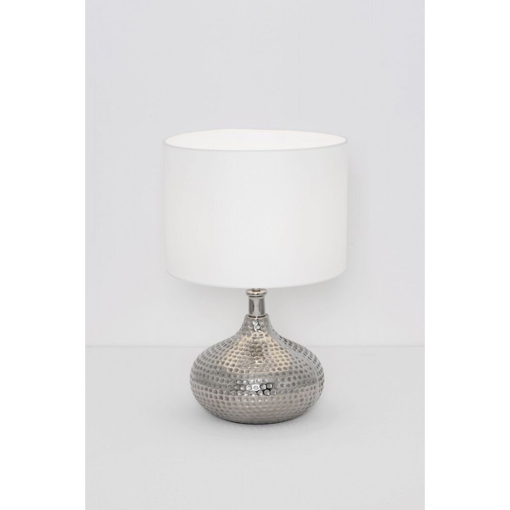 Lampe de table Holländer VARIAZIONE Argenté, 1 lumière main product photo
