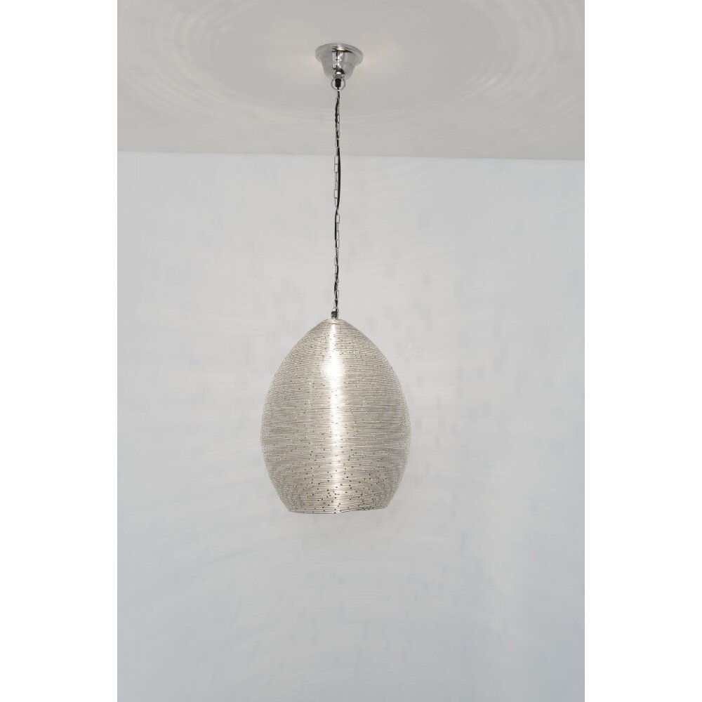 Suspension Holländer COLIBRI Argenté, 1 lumière main product photo