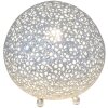 Lampe de table Holländer LILY Argenté, 1 lumière