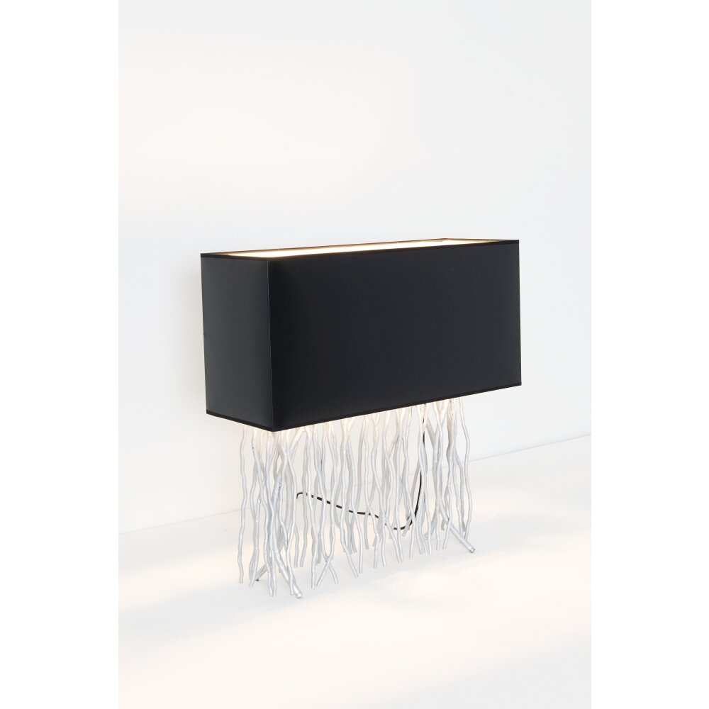 Lampe à poser Holländer CAPRI Argenté, 2 lumières main product photo