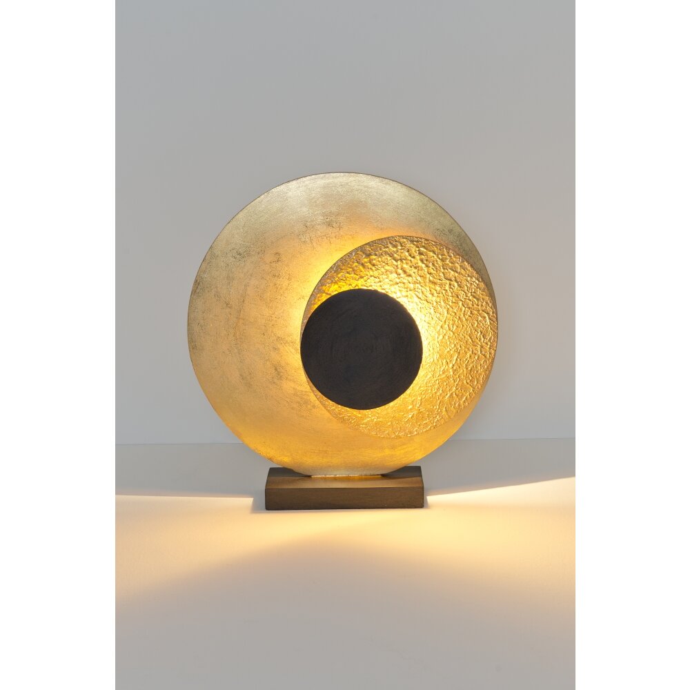Lampe à poser Holländer LABOCCA LED Brun, Or, Noir, 2 lumières main product photo