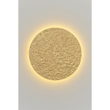 Applique murale Holländer METEOR LED Or, 1 lumière