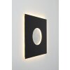 Applique murale Holländer LUNA QUADRAT GROSS LED Brun, Noir, Argenté, 1 lumière