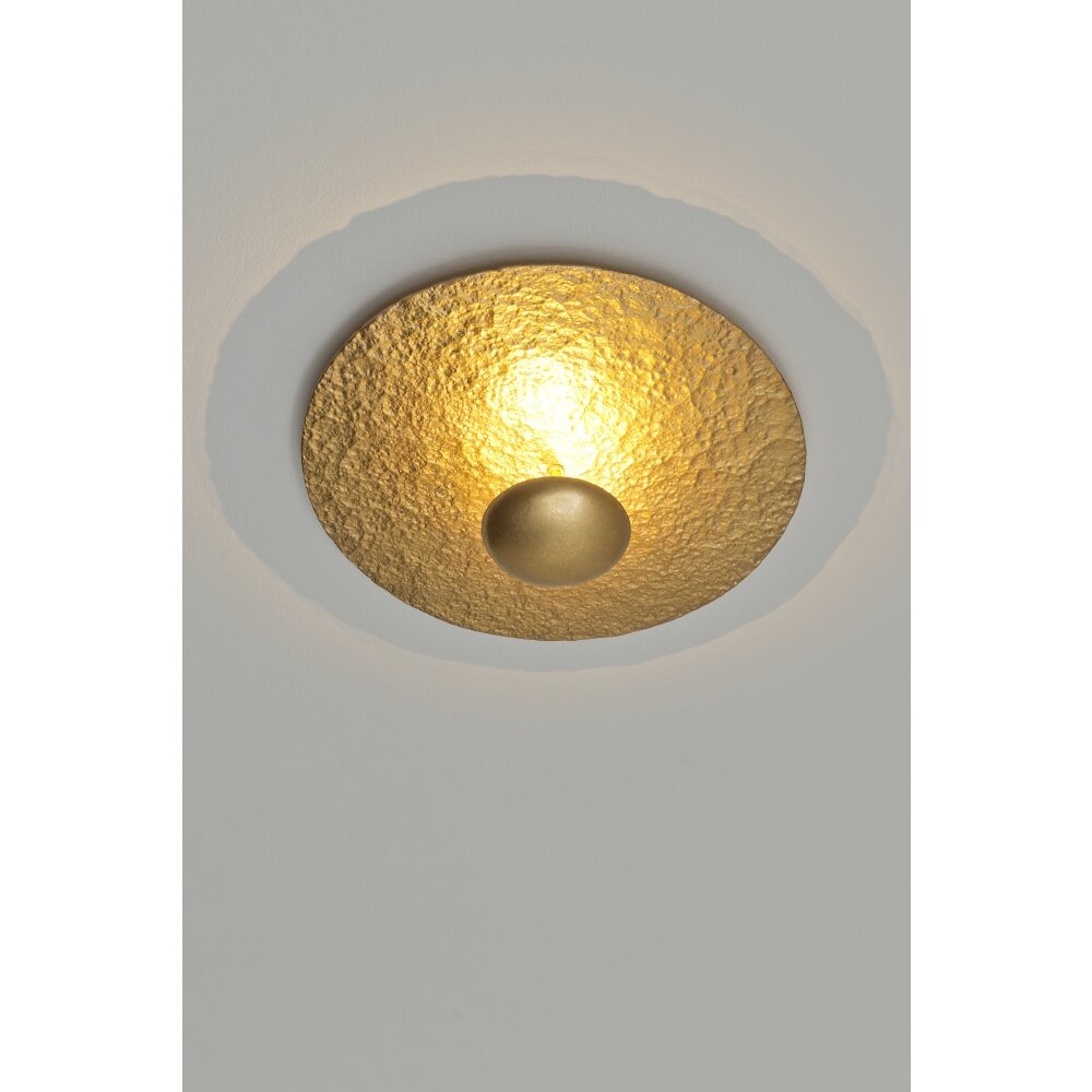 Plafonnier Holländer POLPETTA LED Or, 2 lumières main product photo