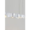 Suspension Holländer CASTELLO LED Argenté, 6 lumières