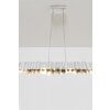 Suspension Holländer CASTELLO LED Argenté, 6 lumières