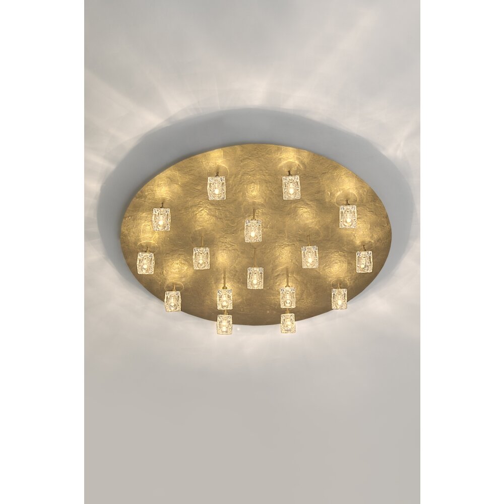 Plafonnier Holländer LUCENTE Or, 16 lumières main product photo