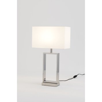 Lampe de table Holländer SPRAZZO Argenté, 1 lumière