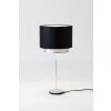 Lampe de table Holländer MATTIA RUND Argenté, 1 lumière