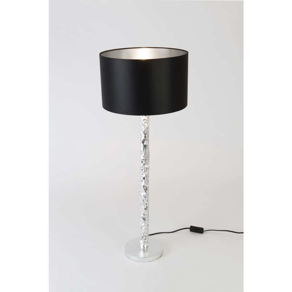 Lampe de table Holländer CANCELLIERE ROTONDA GRANDE Argenté, 1 lumière main product photo