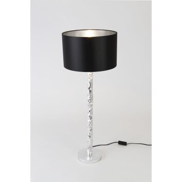 Lampe de table Holländer CANCELLIERE ROTONDA GRANDE Argenté, 1 lumière