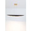 Suspension Holländer CHIASSO LED Or, 4 lumières