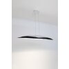 Suspension Holländer MERCURIO LED Argenté, 5 lumières