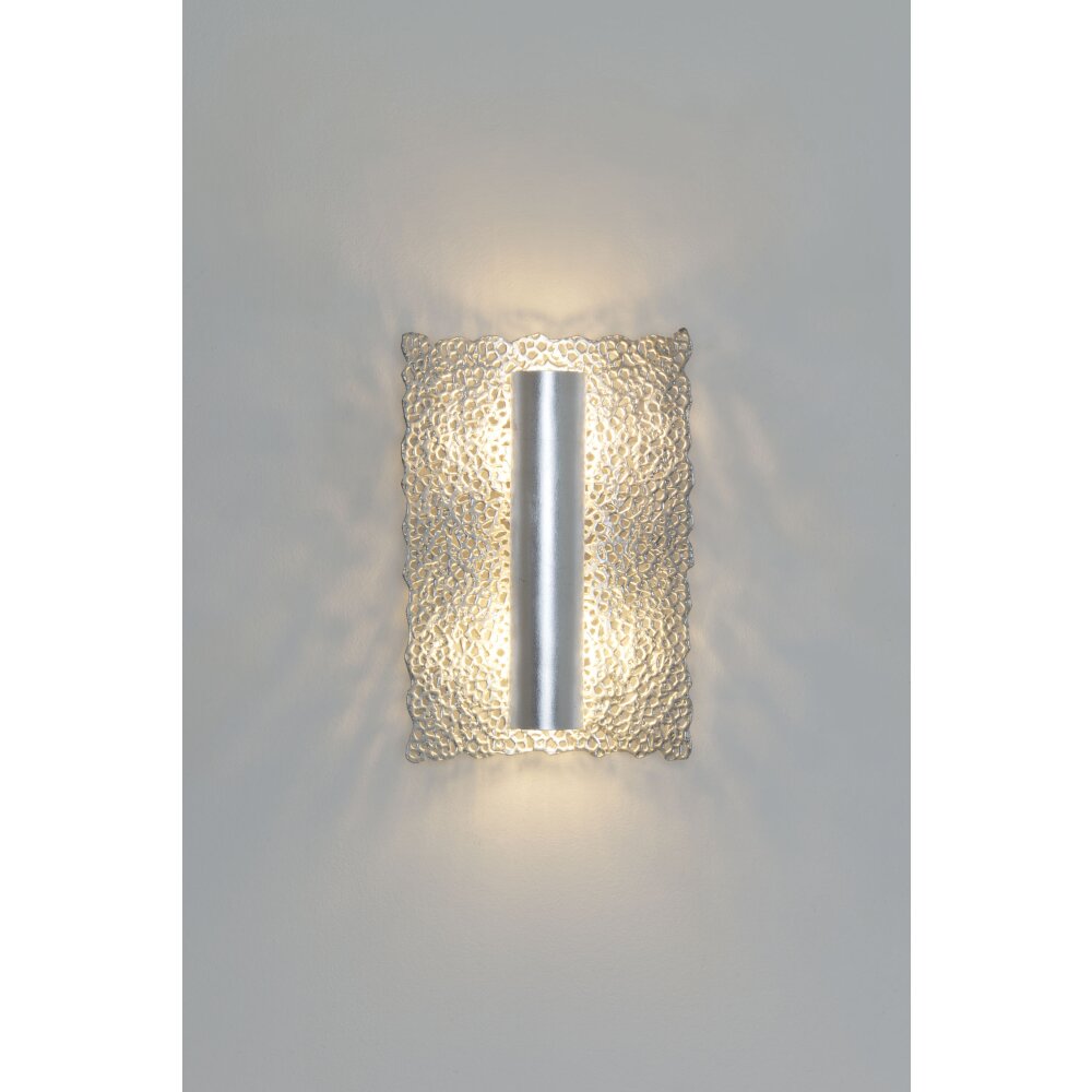 Applique murale Holländer UTOPISTICO Argenté, 2 lumières main product photo