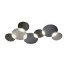 Plafonnier Grossmann CIRC LED Gris, Argenté, 1 lumière