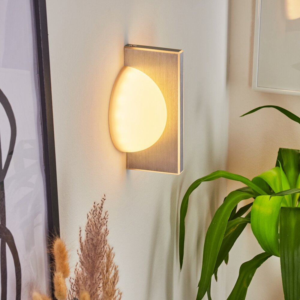 Applique murale Wroxton LED Aluminium, 1 lumière main product photo
