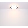 Plafonnier Globo GEORGIA LED Blanc, 1 lumière, Télécommandes, Changeur de couleurs