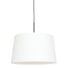 Suspension Steinhauer Sparkled Light Noir, 1 lumière