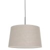 Suspension Steinhauer Sparkled Light Noir, 1 lumière