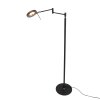 Lampadaire Steinhauer Turound LED Noir, 1 lumière