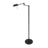 Lampadaire Steinhauer Retina LED Noir, 1 lumière