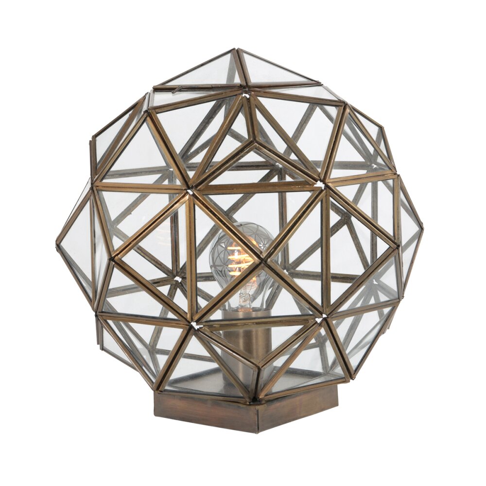 Lampe de table Steinhauer Pimpernel Bronze, 1 lumière main product photo