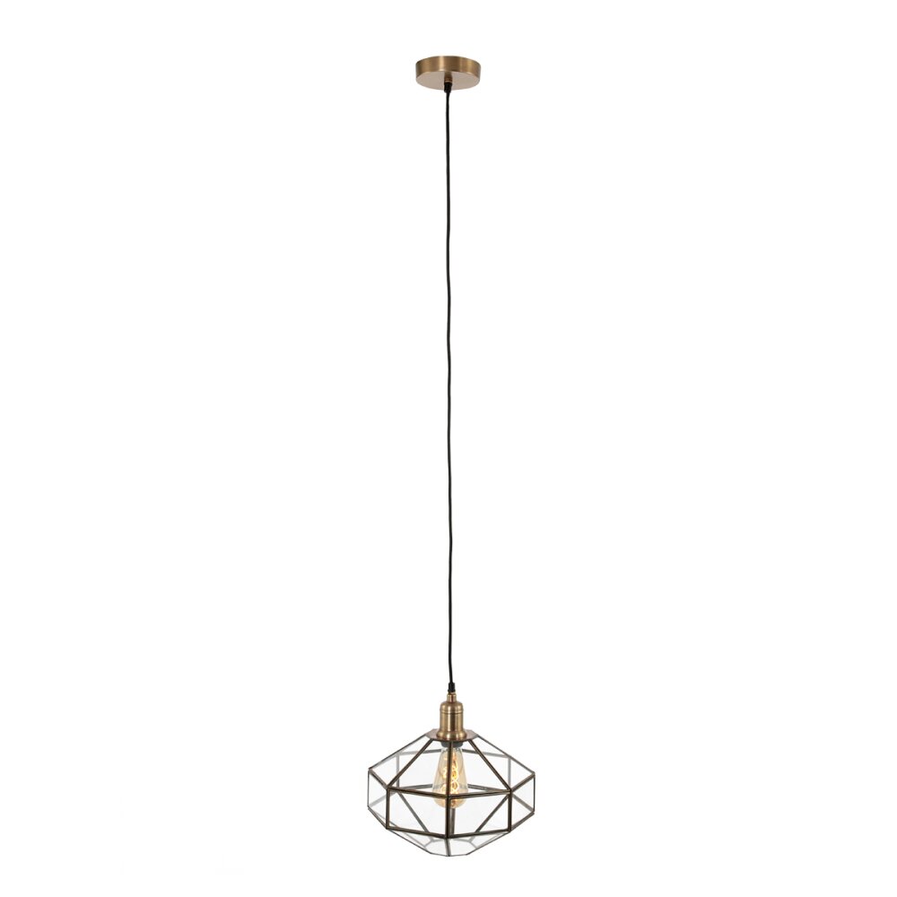 Suspension Steinhauer Pimpernel Bronze, 1 lumière main product photo