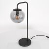 Lampe de table Steinhauer Bollique Noir, 1 lumière