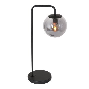 Lampe de table Steinhauer Bollique Noir, 1 lumière