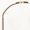 Lampadaire Steinhauer Platu LED Bronze, 1 lumière