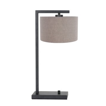 Lampe de table Steinhauer Stang Noir, 1 lumière Lampe de table Steinhauer Stang Noir, 1 lumière