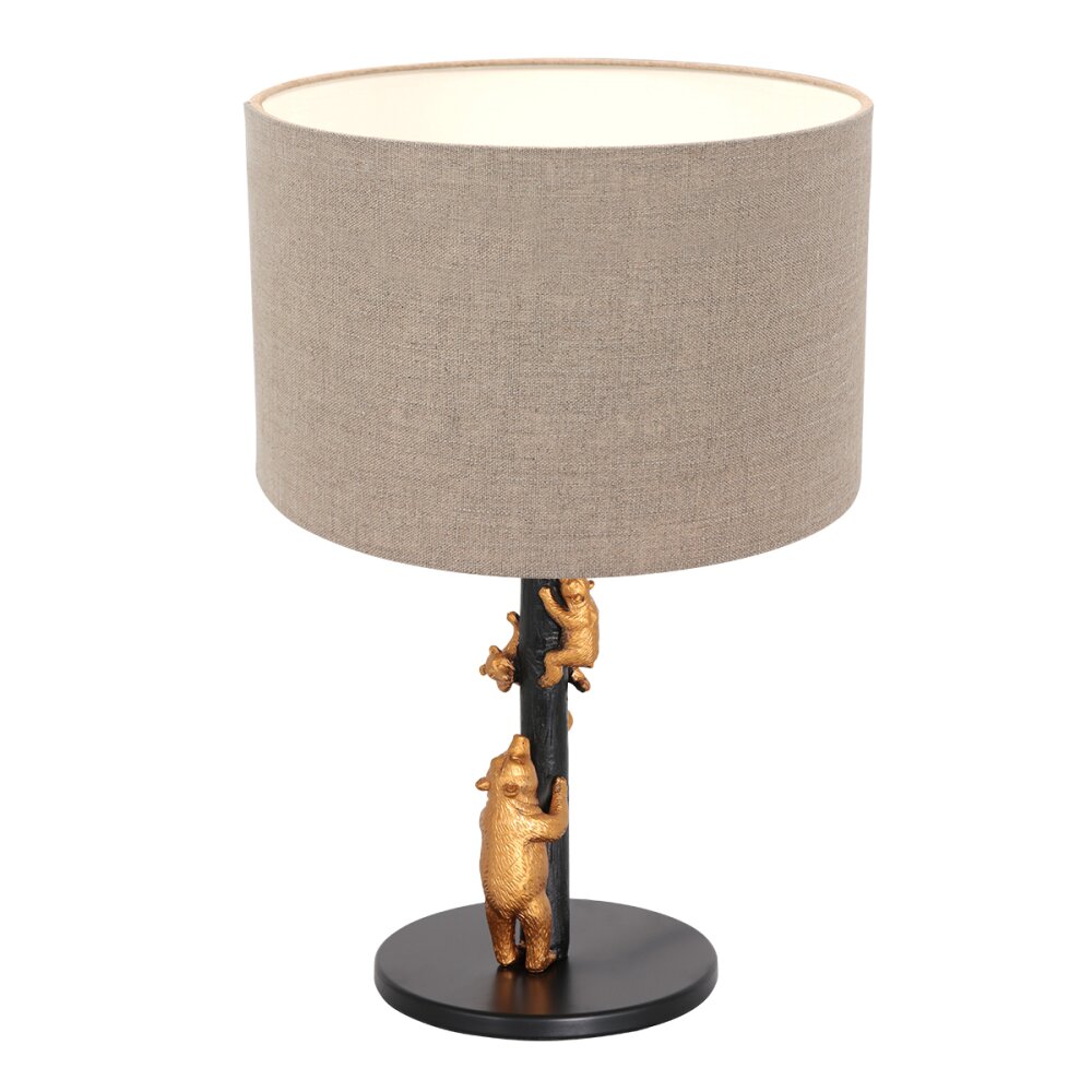 Lampe de table Steinhauer Animaux Or, Noir, 1 lumière main product photo