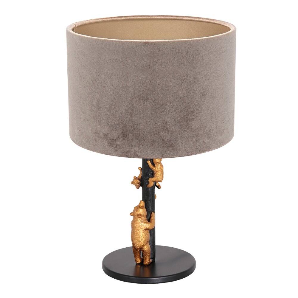 Lampe de table Steinhauer Animaux Or, Noir, 1 lumière main product photo