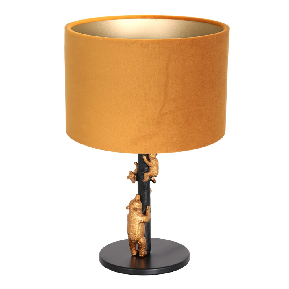 Lampe de table Steinhauer Animaux Or, Noir, 1 lumière main product photo