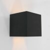 Applique murale d'extérieur Steinhauer Muro LED Noir, 2 lumières