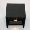 Applique murale d'extérieur Steinhauer Muro LED Noir, 2 lumières