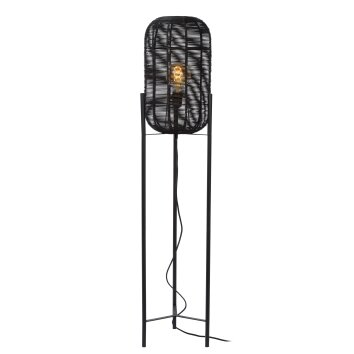 Lampadaire Lucide HERMINE Noir, 1 lumière